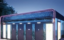 Hình ảnh loạt nhà vệ sinh kiểu mẫu sắp được triển khai tại quận trung tâm Hà Nội