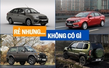 Bóc 4 xe Lada của Nga sắp vào Việt Nam: Granta đấu Attrage, Vesta cạnh tranh Vios, Niva và Niva Travel đối đầu Jimny bằng giá 'sốc', nhưng thiết kế, trang bị thì như đồ cổ