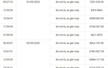 101 xe có biển số sau nhanh chóng nộp phạt nguội theo Nghị định 168