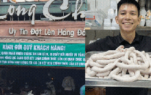 Xuất hiện tấm băng rôn viết 4 dòng trước quán Lòng Chát TP.HCM, cảnh tượng bên trong mới sốc