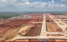 Cận cảnh đường cất hạ cánh sân bay Long Thành sẵn sàng phục vụ bay hiệu chuẩn