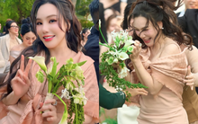 Thêm 1 màn bắt hoa cưới linh nghiệm: Hoá ra Hồ Quỳnh Hương đã bất chấp "xin vía" từ đôi Vbiz đặc biệt này!