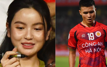 Tóm dính Chu Thanh Huyền lộ diện trên sân Hàng Đẫy giữa tin đồn phẫu thuật thẩm mỹ, nhan sắc khác xa ảnh tự đăng?