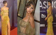 Vợ Tây của Bùi Tiến Dũng chuẩn nữ thần thảm đỏ, nhan sắc 'chặt đẹp' Doãn Hải My, Chu Thanh Huyền khi chung khung hình