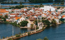 Phát hiện ngôi làng có duy nhất 1 đường vào gần Nha Trang, du khách ấn tượng với cảnh từ trên cao