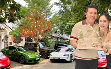 Nguyễn Quốc Vũ - chồng Đoàn Di Băng làm nghề gì mà giàu, phải xây biệt thự 400 tỷ để chứa siêu xe?