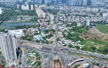 Cận cảnh hầm chui nút giao hiện đại nhất TP.HCM dự kiến thông xe vào tháng 6