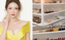Choáng ngợp trước sự giàu có của “chị đại kim cương Vbiz”: Hàng hiệu phủ kín các kệ, có 1 "bệnh" mua sắm kỳ lạ