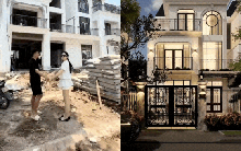 Tuyển thủ Việt Nam khoe biệt thự chục tỷ bề thế đang hoàn thiện, hoành tráng không kém nhà bạn thân - Văn Hậu-Hải My!