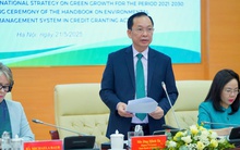 Ngành Ngân hàng vào cuộc sớm và tăng dần quy mô, tốc độ dư nợ tín dụng xanh