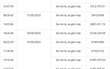 Hàng loạt xe có biển số sau nhanh chóng nộp phạt nguội theo Nghị định 168