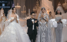 Dàn hoa hậu, á hậu khoe sắc trong đầm cưới của NTK váy cưới hàng đầu Việt Nam: Hoàng Thùy sắm vai cô dâu thập niên 1920, Bảo Ngọc hoá công chúa thanh khiết