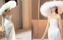 Cô dâu giấu mặt của NTK Việt nổi tiếng: Từng dập phổi, nặng chưa tới 40kg, nay thăng hạng khiến cả MXH khen ngợi