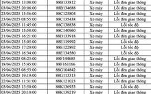147 xe máy mang biển số sau nhanh chóng nộp phạt nguội theo Nghị định 168