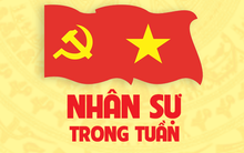 Nhân sự trong tuần: Nhiều cán bộ được phân công, bầu chức danh mới