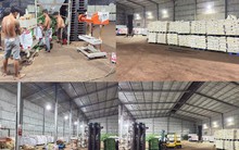 Hình ảnh Công an Đồng Nai “đột kích”, thu giữ gần 300 tấn phân bón giả