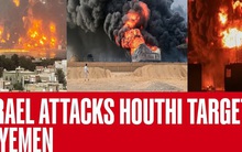 Israel ồ ạt không kích Houthi, nhắm vào cảng quan trọng của Yemen