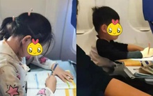 Cả cõi mạng ngơ ngác trước loạt hình ảnh được chụp trên máy bay của các em bé nhà giàu