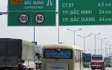 Lưu lượng xe tăng nhanh, tuyến cao tốc nối Hà Nội với các tỉnh phía Bắc được đề xuất mở rộng lên 10 làn xe
