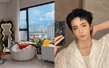 Cú lia camera 20 giây đủ để Gil Lê flex căn hộ sang chảnh, view "khét lẹt" nhìn thẳng tòa nhà cao nhất Việt Nam!