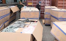 Tóm gọn 2 container thuốc lá lậu sắp xuất nước ngoài