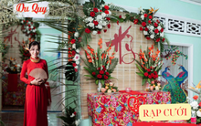 Cô dâu miền Tây tự tay làm cổng cưới, trang trí hoa tươi từ trong ra ngoài: Đẹp mỹ mãn nhưng giá rẻ bất ngờ