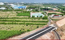 Toàn cảnh cao tốc Biên Hòa - Vũng Tàu đoạn qua Đồng Nai sau gần 2 năm thi công