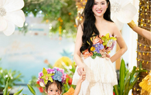 Á hậu Trúc Ny lần thứ hai diễn vedette cùng con gái 2 tuổi, hé lộ bí quyết nuôi con ngoan và tự tin