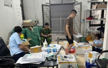 Cảnh sát đồng loạt kiểm tra nhiều cơ sở kinh doanh ở Hà Nội