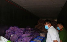 Giật mình hình ảnh hơn 11 tấn chân gà, thịt heo đông lạnh không rõ nguồn gốc