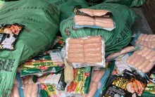 800 gói xúc xích lậu suýt bị tuồn ra thị trường