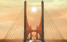 Cận cảnh cây cầu 12.000 tỷ kết nối Thủ đô với Hưng Yên, trùng khớp chính xác với hướng mặt trời mọc và lặn sẽ được khởi công trong 2 tháng tới