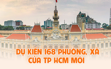Dự kiến trụ sở 168 phường, xã của TP HCM mới