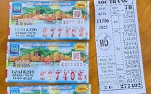 Vợ chồng nghèo đi bán vé số giữ lại 2 tờ, chiều trúng luôn tiền khủng