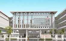 Cận cảnh trường THPT mới cực to đẹp, tuyển sinh TRÀN TUYẾN năm nay tại quận Hoàng Mai: Nhìn cơ sở vật chất mà mê!