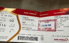 Hé lộ tấm vé của nạn nhân ngồi ghế 11A - người được cho là duy nhất sống sót trên máy bay Ấn Độ vừa rơi