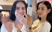 "Tóm dính" Hương Liên ngoài đời sau đám hỏi với chồng gia thế khủng, né gấp khi nhận 1 câu hỏi