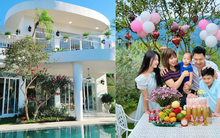 Biệt thự nghỉ dưỡng của nam diễn viên "giờ vàng VTV": Hoa giăng lối, view núi thơ mộng như resort 5 sao