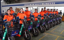 Ahamove triển khai sử dụng 1.000 xe điện Selex Motors