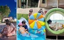 Sao Việt bỏ tiền tỷ đầu tư khu vui chơi tại gia cho con: Từ trung tâm thương mại tới sân chơi rộng lớn ai nhìn cũng mê