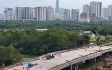 Tuyến đường Liên Phường sắp về đích, giảm áp lực giao thông khu Đông TP.HCM