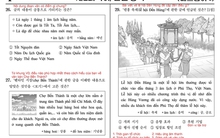 Đề thi Tiếng Việt cho học sinh Hàn Quốc siêu khó, người Việt làm "xoắn não" chưa chắc được 10 điểm