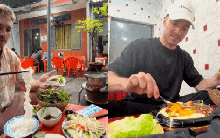 Người Sài Gòn 30 năm phải vào xem anh Tây này đi ăn gì rồi đi theo, list nhạc nền thì "ối dồi ôi"