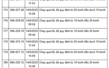 208 xe có biển số sau nhanh chóng nộp phạt nguội theo Nghị định 168: vi phạm cùng 1 lỗi mức phạt lên tới 8 triệu đồng