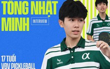 Hiện tượng Pickleball 17 tuổi Tống Nhật Minh: Từng bị ép cầm vợt mà giờ "quật ngã" cả top 2 châu Á