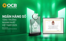 OCB đạt giải Ngân hàng số tăng trưởng nhanh nhất Việt Nam 2025