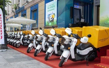 Honda bàn giao 205 xe máy điện Benly e: cho Việt Nam Post