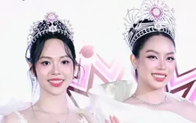 Hoa hậu Thanh Thủy đọ sắc hai á hậu trong ngày cuối nhiệm kỳ