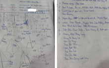 Loạt giấy nháp 'gây bão' mùa thi tốt nghiệp THPT