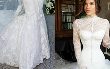 180 chiếc nút áo trên váy cưới của vợ tỷ phú Jeff Bezos có gì đặc biệt?